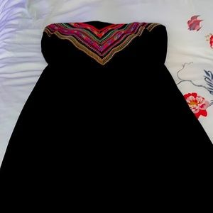 Plus size beautiful tube top maxi dress